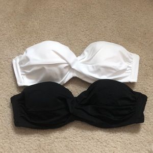 Victoria’s Secret plunge swimsuit bikini top lot - 34B